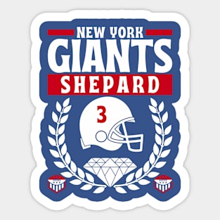 New York Giants Shepard 3 Edition 2 Sticker